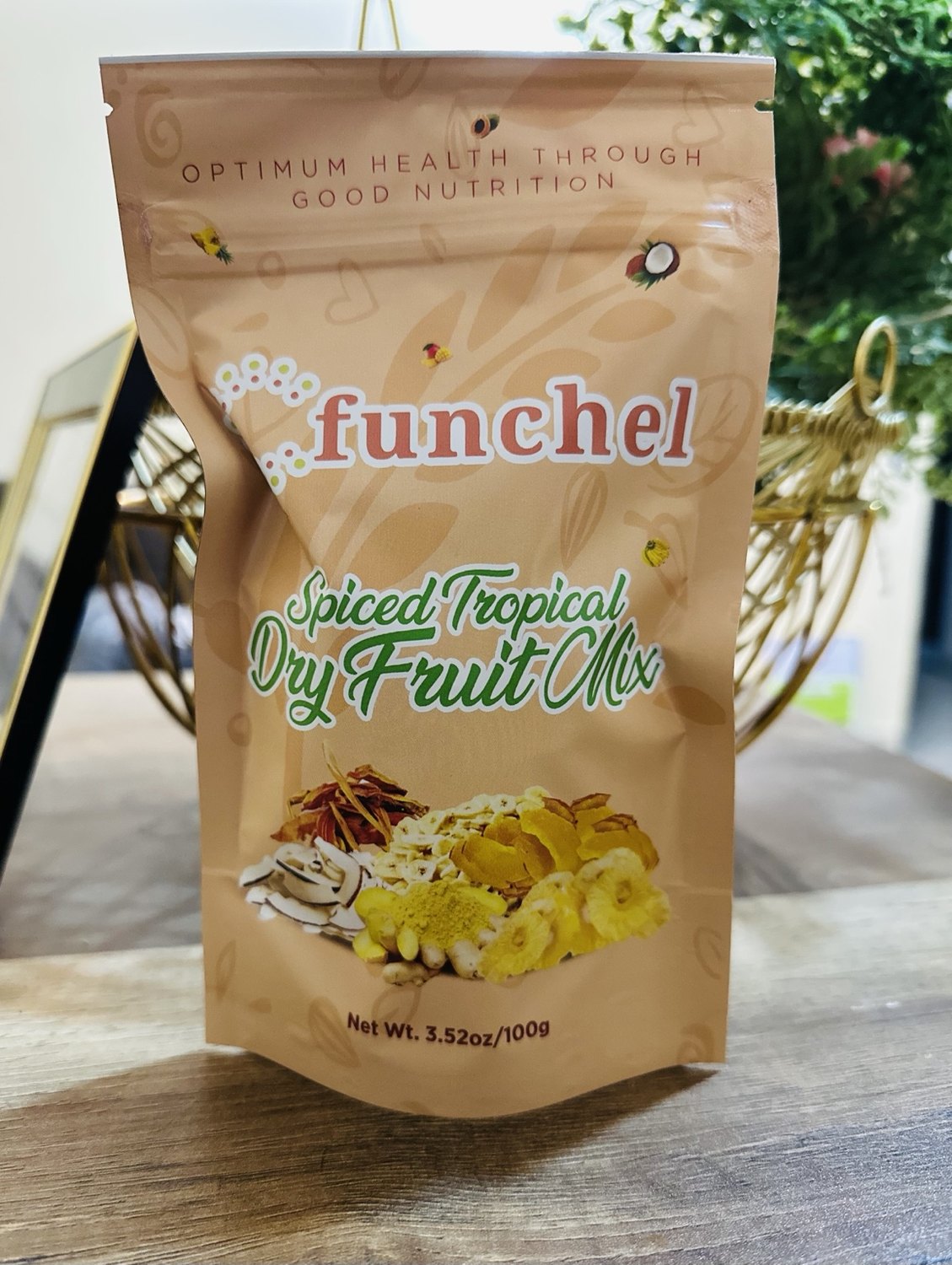 Funchel Spiced Tropical Dry Fruit Mix package